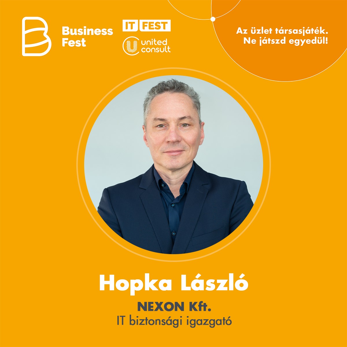 IT Fest Hopka László IT-stratégiai igazgató előadása